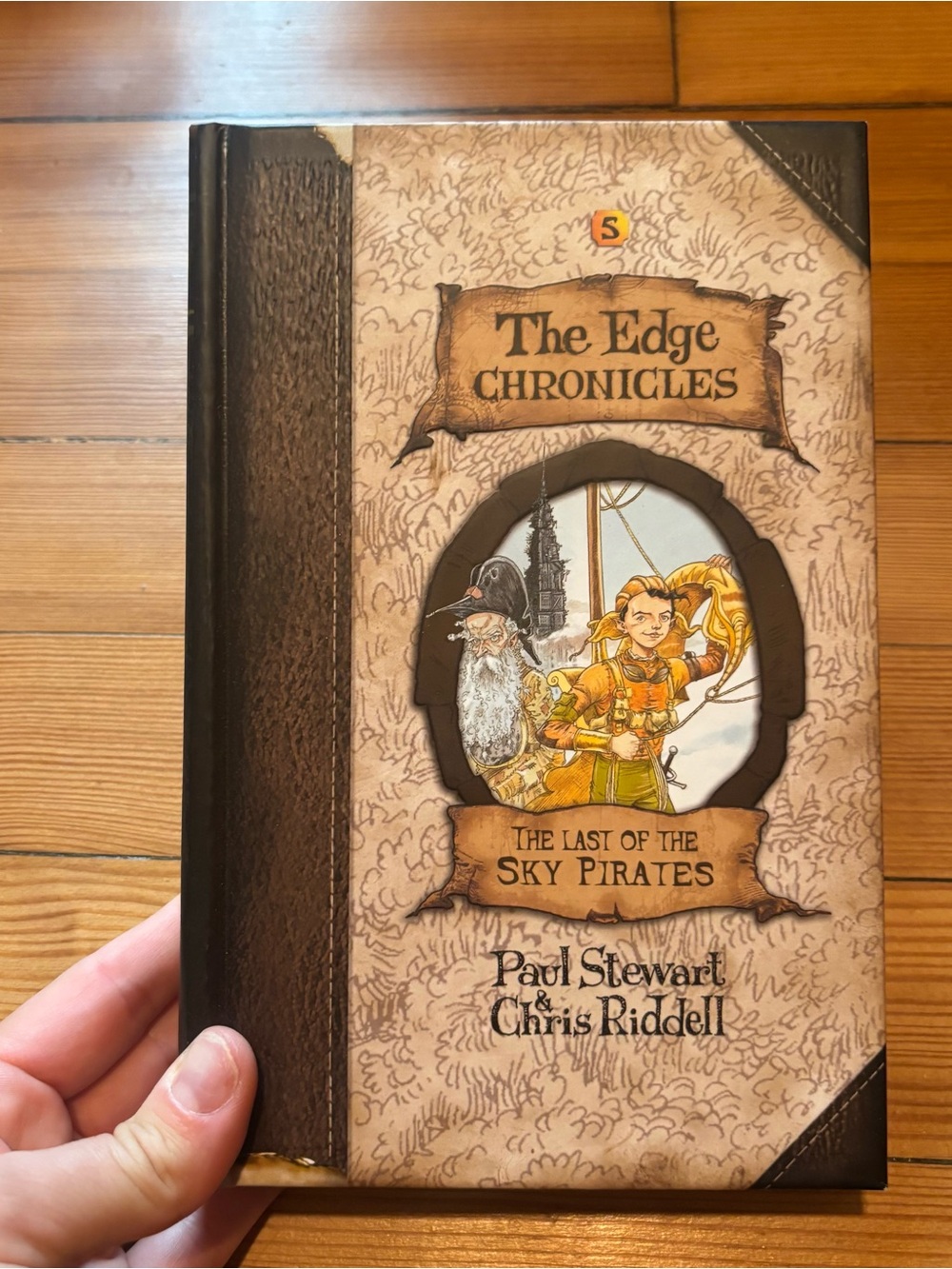 The Edge Chronicles: The Last of the Sky Pirates Hardcover by Stewart & Riddell